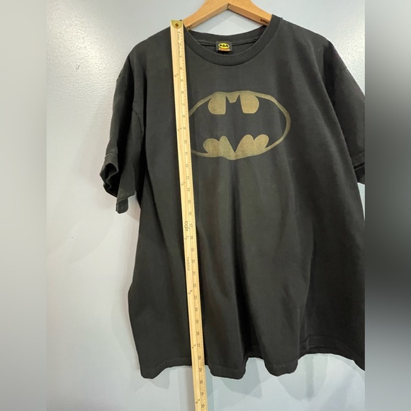 Batman Black Short Sleeve Tee Shirt Cotton Size XL - Picture 5 of 7
